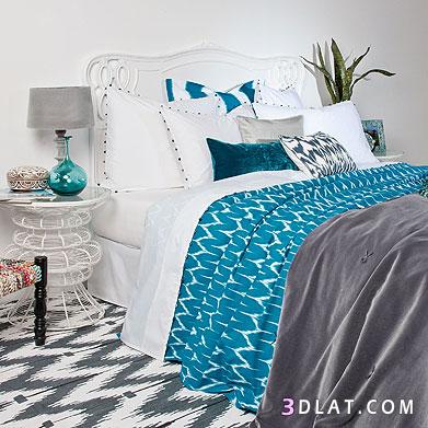 مفارش سرير بالوان زاهية
