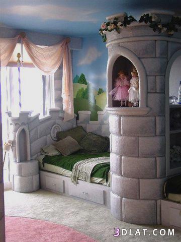 خلفيات حوائط غرفة نوم أطفال جامد