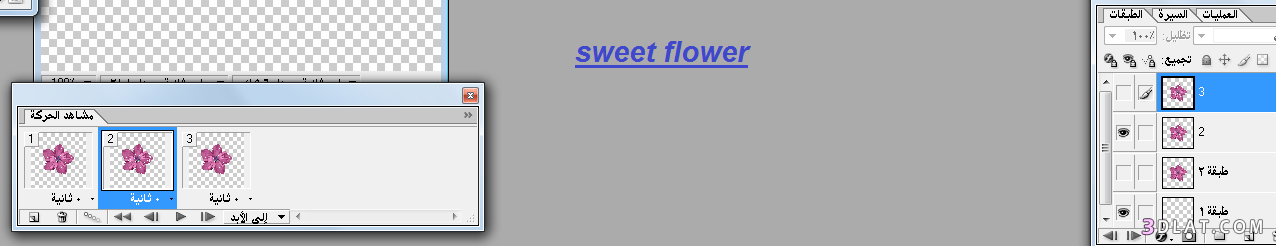 درس إزاي نضيف الجليتر علي الصورة ,, إعدااد sweet flower