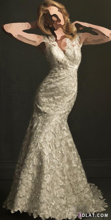 فستان زفاف دانتيل