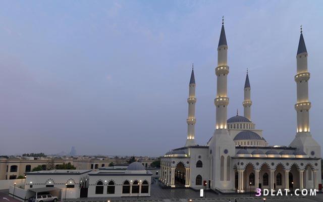 الجامع الازرق في دبي ( مسجد الفاروق )