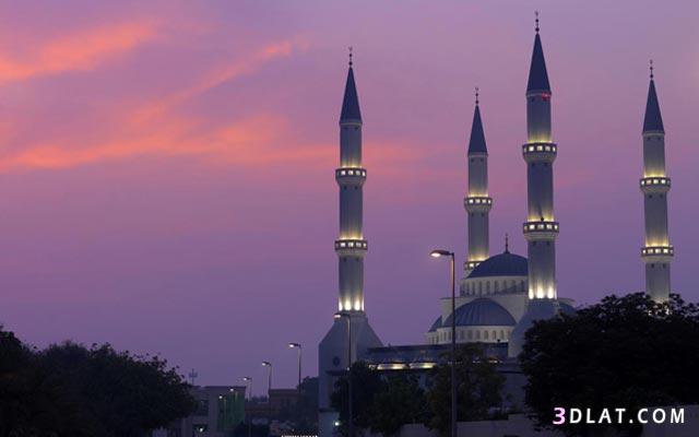 الجامع الازرق في دبي ( مسجد الفاروق )