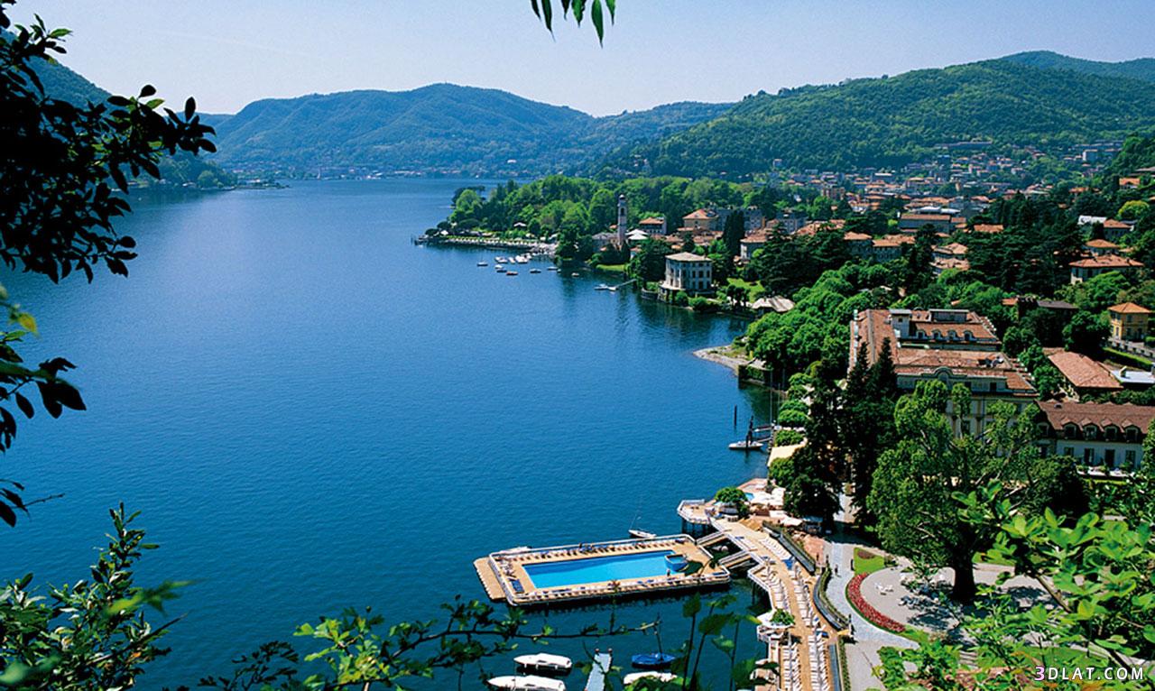 بحيرة كومو فى ايطاليا,السياحة فى ايطاليا