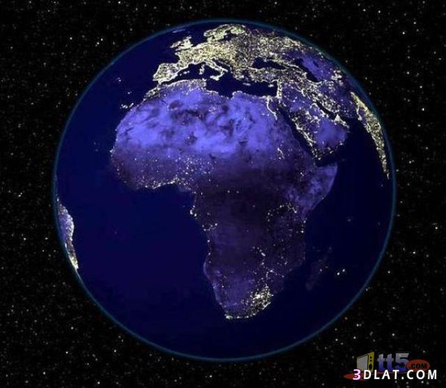 صور كوكب الأرض أثناء الليل