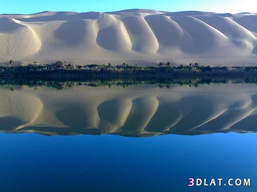 بحيرة قبر عون في الصحراء الليبية(( سبها ))