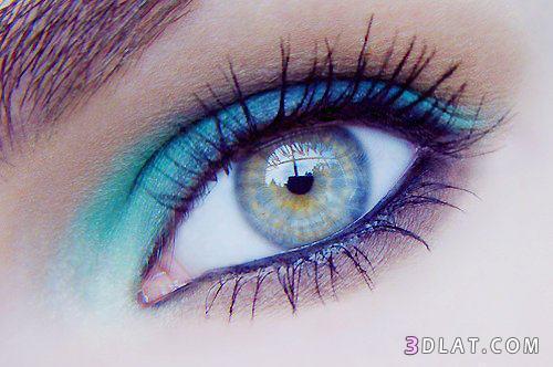 مكياج للعيون بالوان رائعة