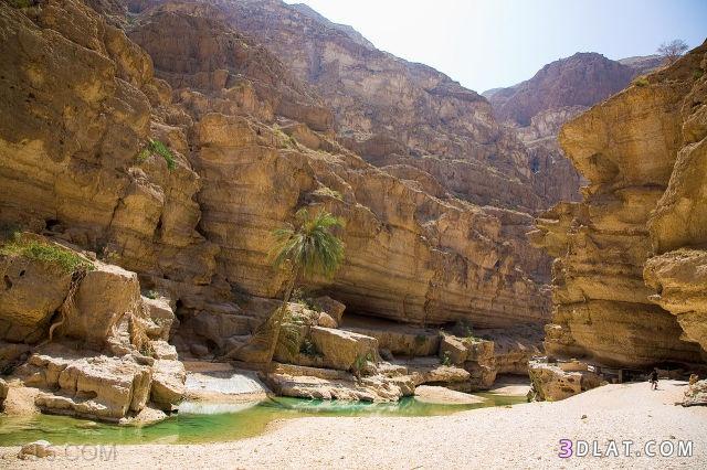 صور سياحية رائعة من وادي شاب في سلطنة عمان