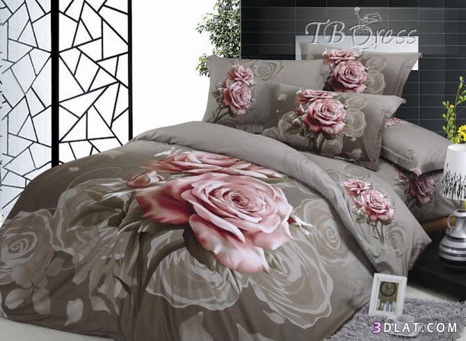 تصميمات مفارش السرير ثلاثية الابعاد