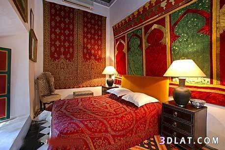 لمحبى الذوق المغربى احدث غرف نوم 2024