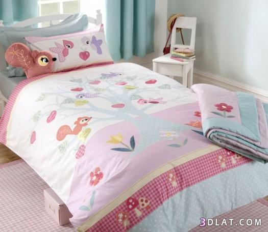 مفارش سراير أطفال - أغطية السرير للأطفال 2024 بألوان مُفرحة