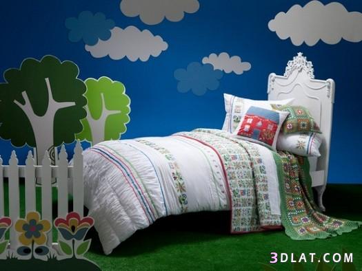 مفارش سراير أطفال - أغطية السرير للأطفال 2024 بألوان مُفرحة