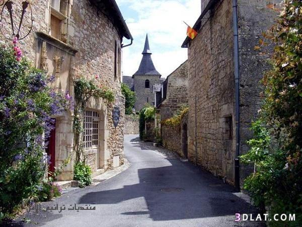 قريه في فرنسا بغايه الجمال صور سياحة 2024