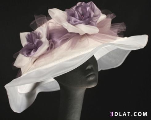 قبعات جميلة للعروس - قبعات العروس عصرية وانيقة