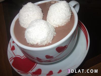 شراب الشوكولا الساخن بالمارشميلو - سهل التحضير و لذيذ