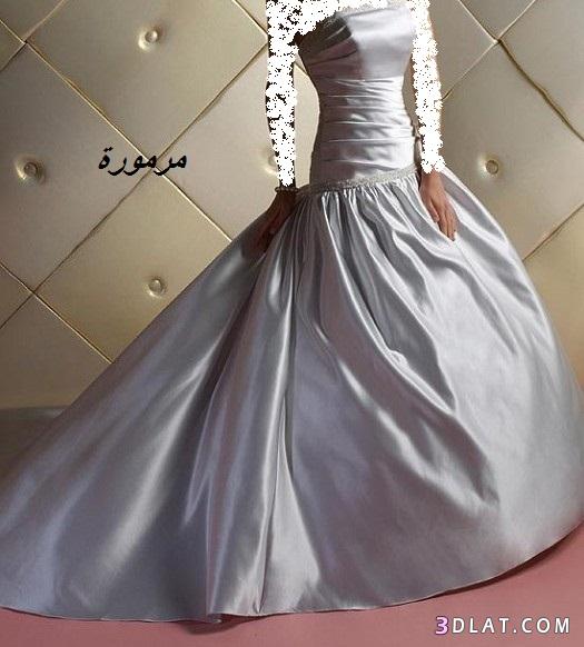 جديد فساتين زفاف فضية اللون جميلة جريئة جديد 2024