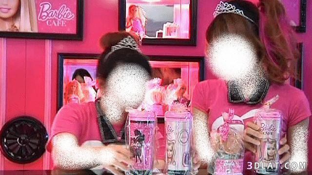 صور مقهى باربى ، افتتاح مقهى باربى فى تايوان، Barbie Cafe