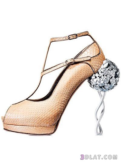 احذية خاصة للسهرات احذية جميلة ذات كرات من الكريستال فقط للسهرات جديد2024