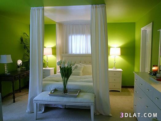 ديكورات غرف نوم باللون الفوشيا والبيستاج 2024 غرف نوم بألوان عصرية ومبهجة 2024