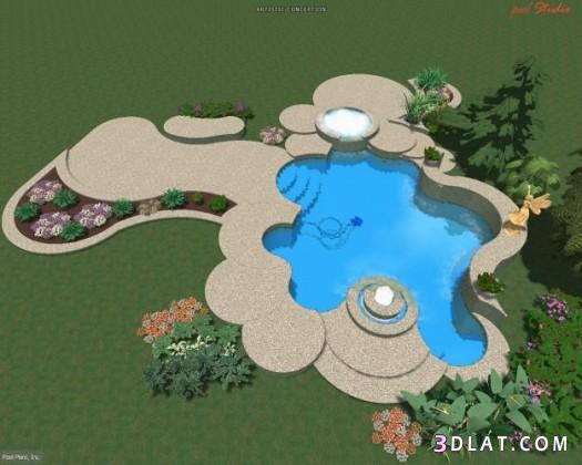 حمامات سباحة 2024 حمامات سباحة مبتكرة وعصرية حمامات سباحة صغيرة وكبيرة 2024