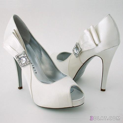 صور أحذية عرايس 2024,تشكيلة منوعه من أحذية العرايس البيضاء,جزم عروس روعه