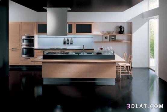 مطابخ خشبية جديدة ، ديكورات مطابخ خشبية ، Wooden kitchens 2024