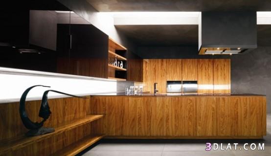 مطابخ خشبية جديدة ، ديكورات مطابخ خشبية ، Wooden kitchens 2024