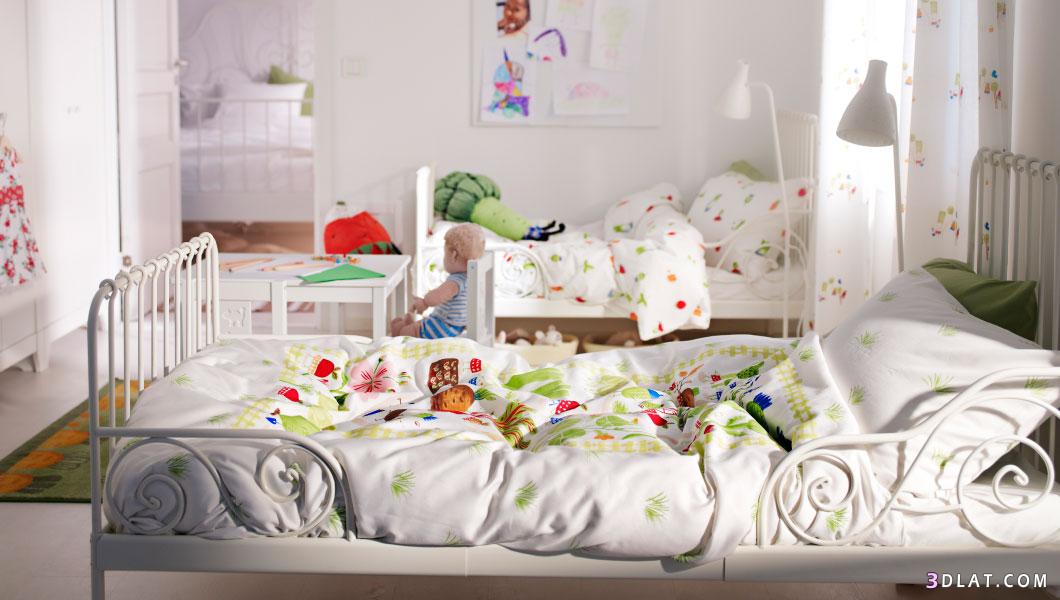 غرف نوم للاطفال،احدث ديكورات غرف الاطفال،غرف اطفال بالوان زاهيه