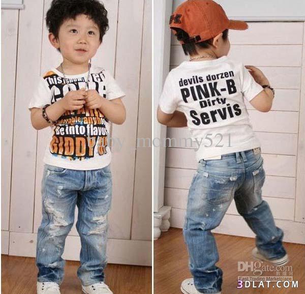 ملابس جينز للاطفال ازياء اطفال شيك جينز مميز