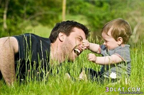 صور اطفال جميله مع ابائهم صور الابوه رائعه اجمل صور اولاد 2024