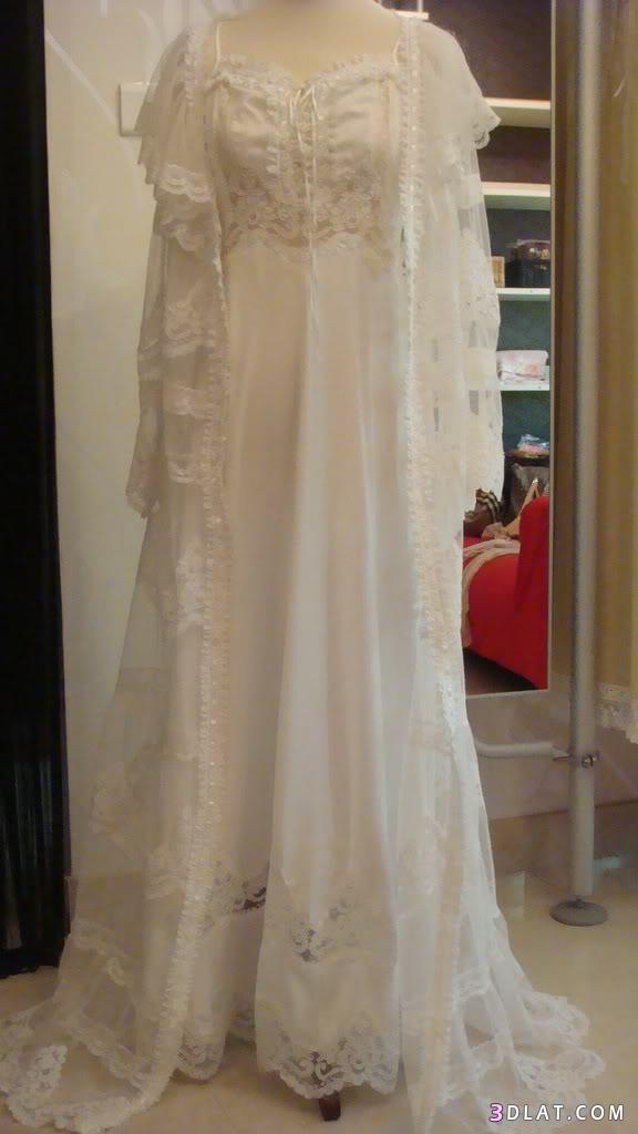 قمصان وارواب للعروسه بيضاء لانجيرى ابيض جميل ملابس العروسه بيضاء