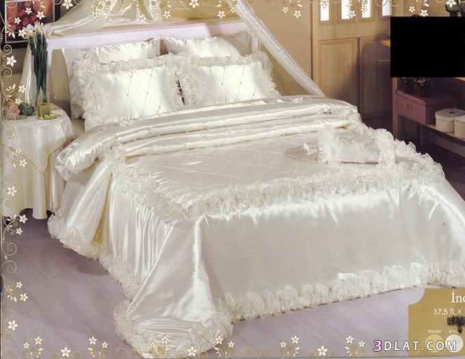 مفارش تركية للسرير العروس..اجمل المفروشات لغرف نوم العروس
