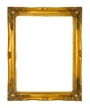 سكرابز براويز ذهبية اطارات ذهبية للتصميم