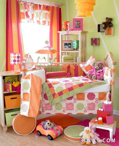 غرف اطفال روعة بكل الألوان