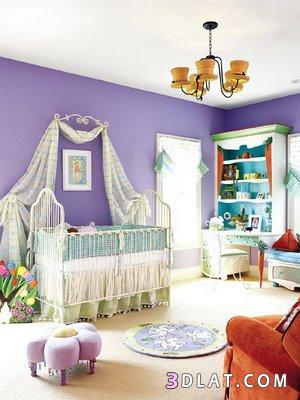 غرف اطفال روعة بكل الألوان