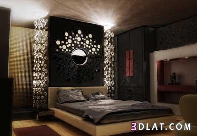 رد: ديكورات رائعه لغرف نوم خياليه 2024 مع ورق حائط ذو ابعاد ثلاثية3d ..