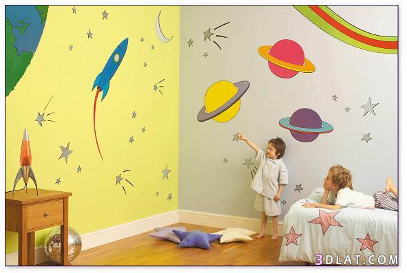 ورق حائط لغرف نوم الاطفال