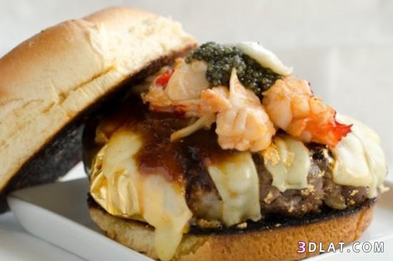 صور وجبات هامبورج ، أغلى 10 وجبات برجر في العالم