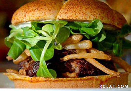 صور وجبات هامبورج ، أغلى 10 وجبات برجر في العالم