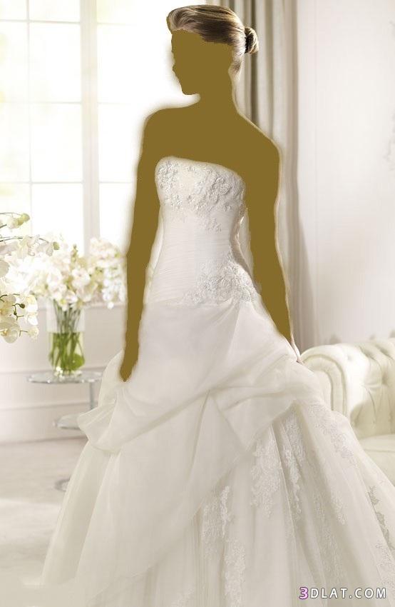 في يوم زفافك خليكي رقيقة ياعدولة مع أجمل الفساتين