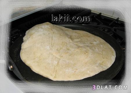 طريقه عمل الخبز العربى بالصور,الخبز العربى بالصور 2024,طريقه عمل الخبز العربى با