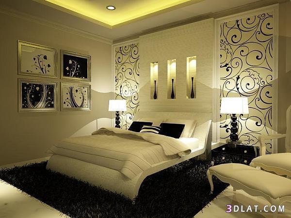 اجمل تصاميم غرف النوم الملونة
