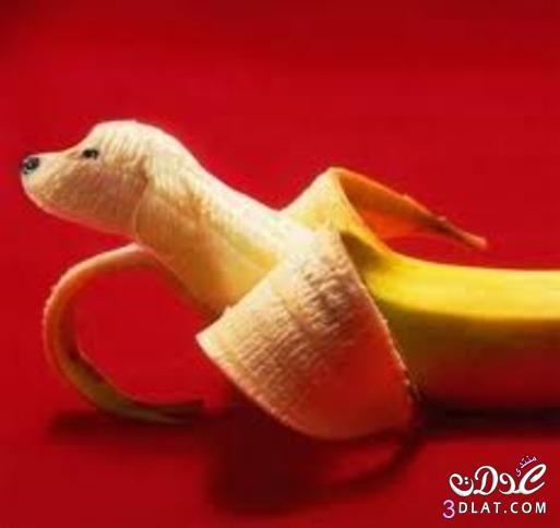 صور للنحت علي الموز