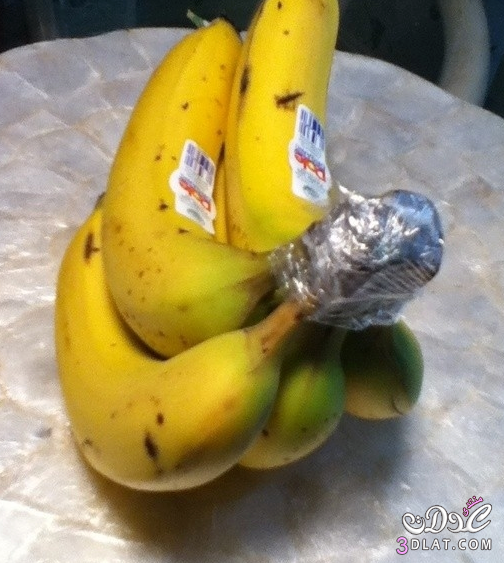 نصيحة للمحافظ على الموز مدة اطوال طريقة للحافظ على الموز مدة اكبر