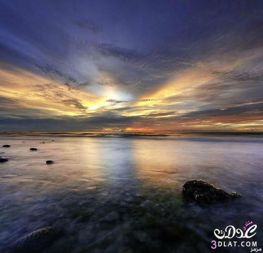 اجمل المناظر الطبيعية لغروب الشمس فى ولاية صباح الماليزية صور لولاية صباح المالي
