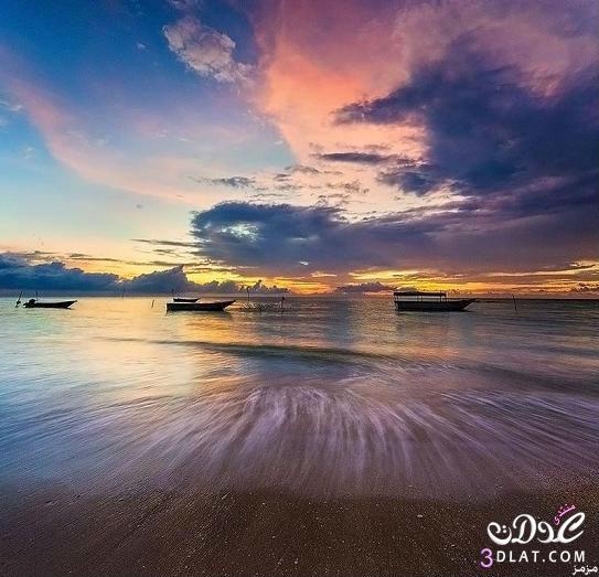 اجمل المناظر الطبيعية لغروب الشمس فى ولاية صباح الماليزية صور لولاية صباح المالي