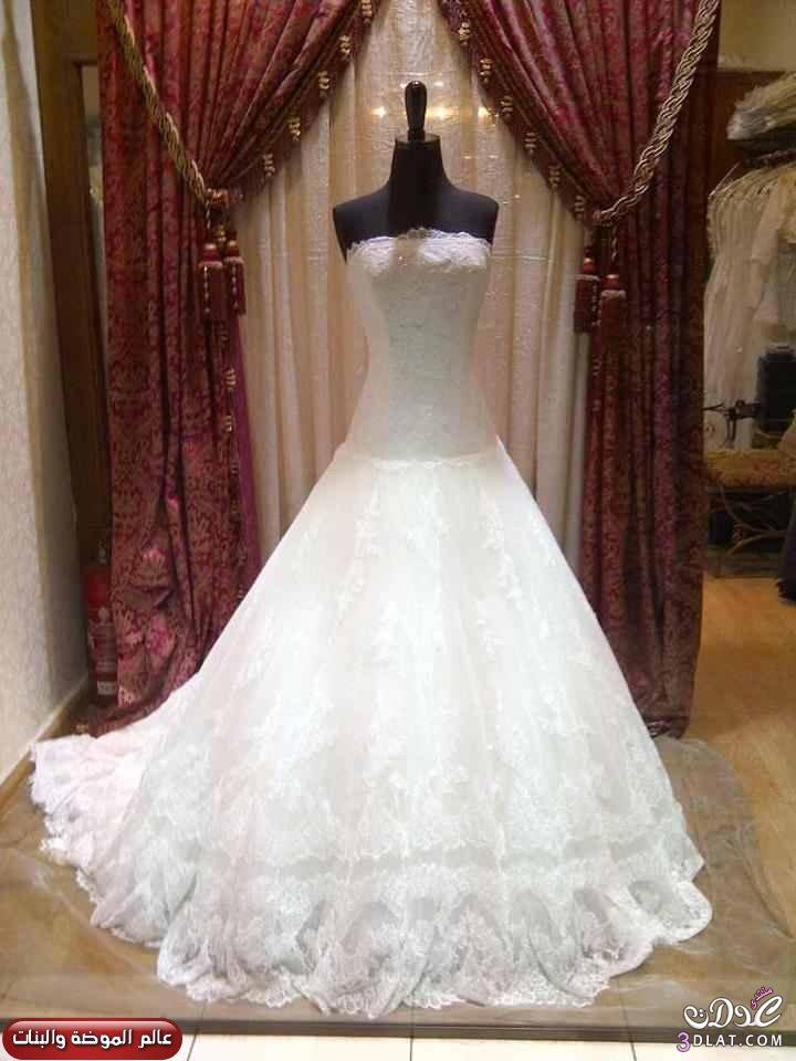 اجمل الفساتين للعروسة فساتين زفاف انيقة