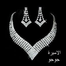 اكسسوارات الماس للعروسه تحفه2024