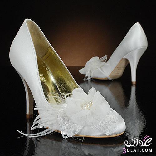 احذية موضة للعروس 2024 ، اجدد احذية للعروس ، صور احذية جميلة للعروس 2024