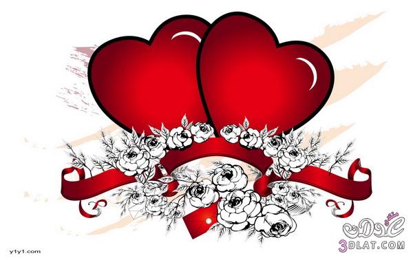 قلوب رومانسية 2024 خلفيات قلوب حب حمراء 2024 , صور قلوب 2024