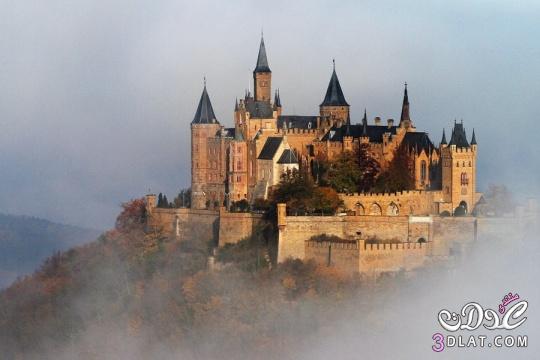 قلعة هوهنزولرن التاريخية فى المانيا  صور لقلعة هوهنزولرن فى هيتشننغن فى المانيا